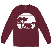 Elephant Art Long Sleeve Tee | Teevron
