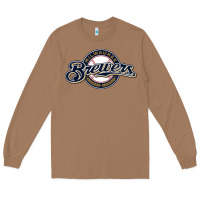 Toasted Coconut The Brew Crew Baseball Long Sleeve Tee - linhVisuals