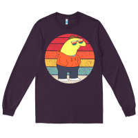 Plum smiling friends Long Sleeve Tee - linhVisuals