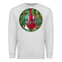 Dove Grey Roaster Head Christmas Premium Sweatshirt - RanaPortraitStore