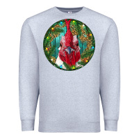 Heather Grey Roaster Head Christmas Premium Sweatshirt - RanaPortraitStore