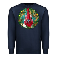 Navy Roaster Head Christmas Premium Sweatshirt - RanaPortraitStore
