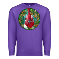 Purple Roaster Head Christmas Premium Sweatshirt - RanaPortraitStore