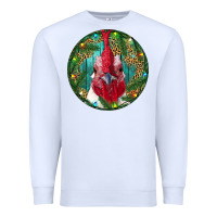White Roaster Head Christmas Premium Sweatshirt - RanaPortraitStore