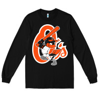 Black The O_S Baseball Merch Long Sleeve Tee - linhVisuals