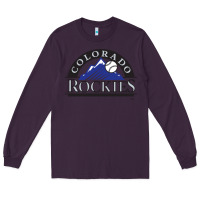 Plum The Rocks Baseball Gifts Long Sleeve Tee - linhVisuals