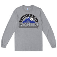 Heather Grey The Rocks Baseball Gifts Long Sleeve Tee - linhVisuals