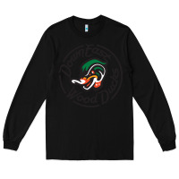 Black Down East Wood Ducks Long Sleeve Tee - linhVisuals