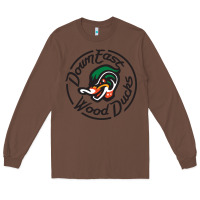 Chestnut Down East Wood Ducks Long Sleeve Tee - linhVisuals