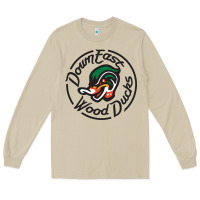 Mushroom Down East Wood Ducks Long Sleeve Tee - linhVisuals