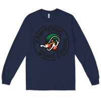 Navy Down East Wood Ducks Long Sleeve Tee - linhVisuals