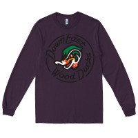 Plum Down East Wood Ducks Long Sleeve Tee - linhVisuals