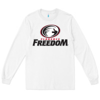 White Florence Freedom Long Sleeve Tee - linhVisuals