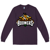 Plum Schaumburg Boomers Long Sleeve Tee - linhVisuals
