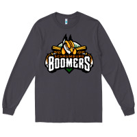 Smoke Schaumburg Boomers Long Sleeve Tee - linhVisuals