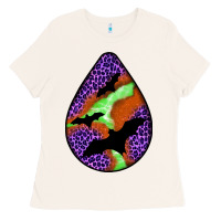 Halloween Bat  Teardrop Ladies Tee | Teevron