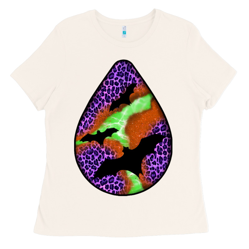 Halloween Bat  Teardrop Ladies Tee by BundleAndBundleShop | Teevron