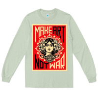 Make Art No War Long Sleeve Tee | Teevron