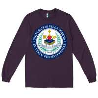 Plum villanova university Long Sleeve Tee - linhVisuals