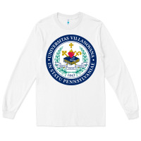 White villanova university Long Sleeve Tee - linhVisuals