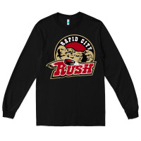 Black Rapid City Rush Long Sleeve Tee - linhVisuals