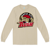 Mushroom Rapid City Rush Long Sleeve Tee - linhVisuals