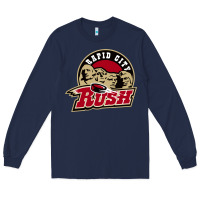 Navy Rapid City Rush Long Sleeve Tee - linhVisuals