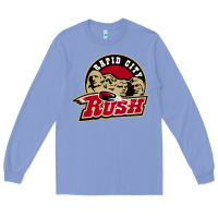 Colony Blue Rapid City Rush Long Sleeve Tee - linhVisuals