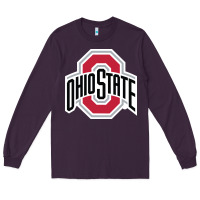 Plum football Long Sleeve Tee - linhVisuals