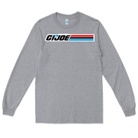Heather Grey gi joe Long Sleeve Tee - linhVisuals