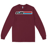 Burgundy gi joe Long Sleeve Tee - linhVisuals