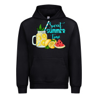Black sweet summer time no background Urban Hoodie - Jasminsmagicworld