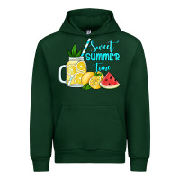 Forest Green sweet summer time no background Urban Hoodie - Jasminsmagicworld