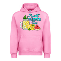 Fuchsia Pink sweet summer time no background Urban Hoodie - Jasminsmagicworld
