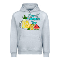 Heather Grey sweet summer time no background Urban Hoodie - Jasminsmagicworld