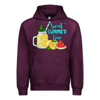 Mauve Wine sweet summer time no background Urban Hoodie - Jasminsmagicworld