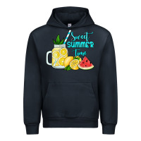 Navy sweet summer time no background Urban Hoodie - Jasminsmagicworld