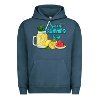 Pigment Midnight Navy sweet summer time no background Urban Hoodie - Jasminsmagicworld