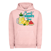 Pigment Salmon sweet summer time no background Urban Hoodie - Jasminsmagicworld