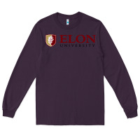 Plum Elon University Long Sleeve Tee - linhVisuals