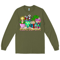 Army Green nightmare before summer coffee cups Long Sleeve Tee - CowhideDigitalArt