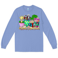Colony Blue nightmare before summer coffee cups Long Sleeve Tee - CowhideDigitalArt