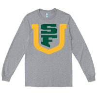 Heather Grey the usf dons Long Sleeve Tee - linhVisuals