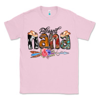 Bubblegum Pink Blessed Nana Classic Tee - CowCowDesign