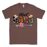 Chestnut Blessed Nana Classic Tee - CowCowDesign