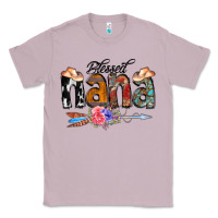 Lilac Blessed Nana Classic Tee - CowCowDesign
