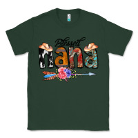 Sports Green Blessed Nana Classic Tee - CowCowDesign