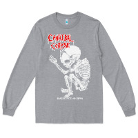 Heather Grey butchered at birth 2 classic Long Sleeve Tee - linhVisuals