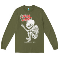 Army Green butchered at birth 2 classic Long Sleeve Tee - linhVisuals