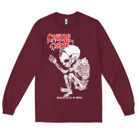 Burgundy butchered at birth 2 classic Long Sleeve Tee - linhVisuals